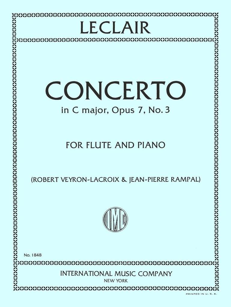 Concerto Do Op. 7 N. 3 (Veyron/Lacroix/Rampal)